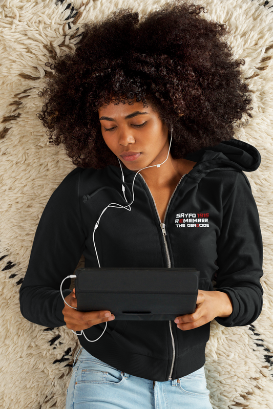 SAYFO 1915 Gedenke des Völkermords Hoodie | Suryoye Geschichte Suryoye Genozid | Champion S800 Kapuzenpullover