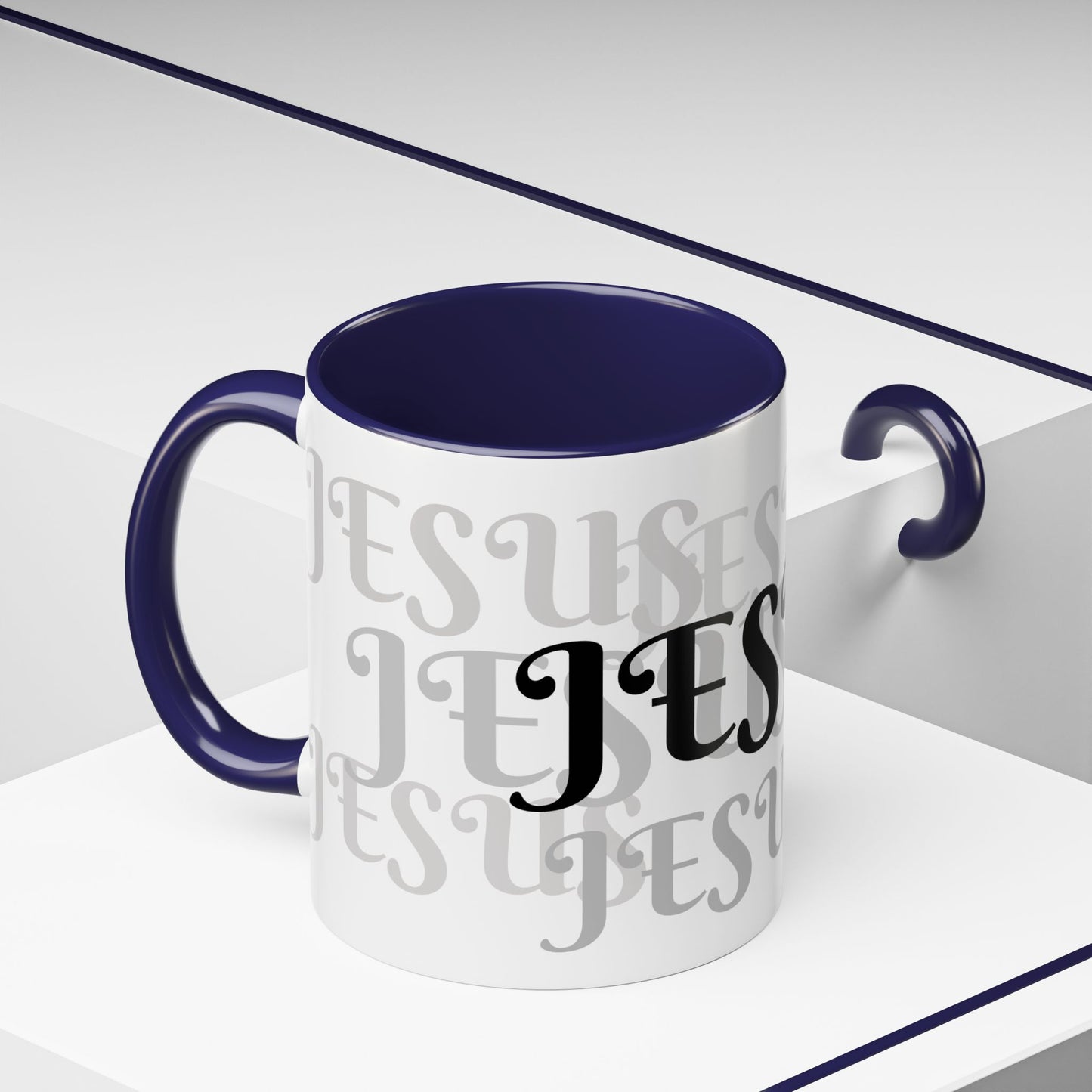 Jesus Kaffeetasse | Christliche Keramiktasse mit Schriftzug | 330ml / 440ml