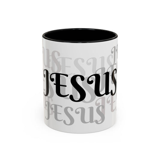 Jesus Kaffeetasse | Christliche Keramiktasse mit Schriftzug | 330ml / 440ml