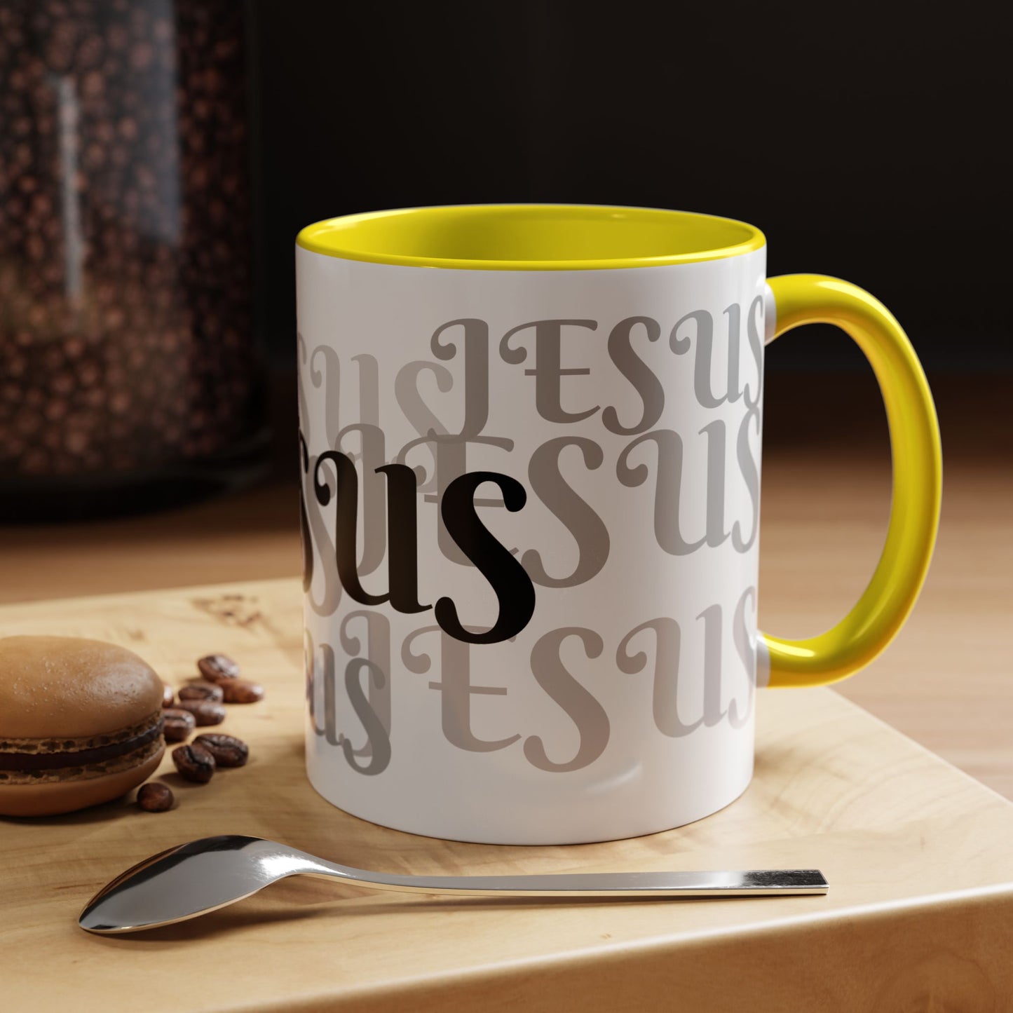Jesus Kaffeetasse | Christliche Keramiktasse mit Schriftzug | 330ml / 440ml