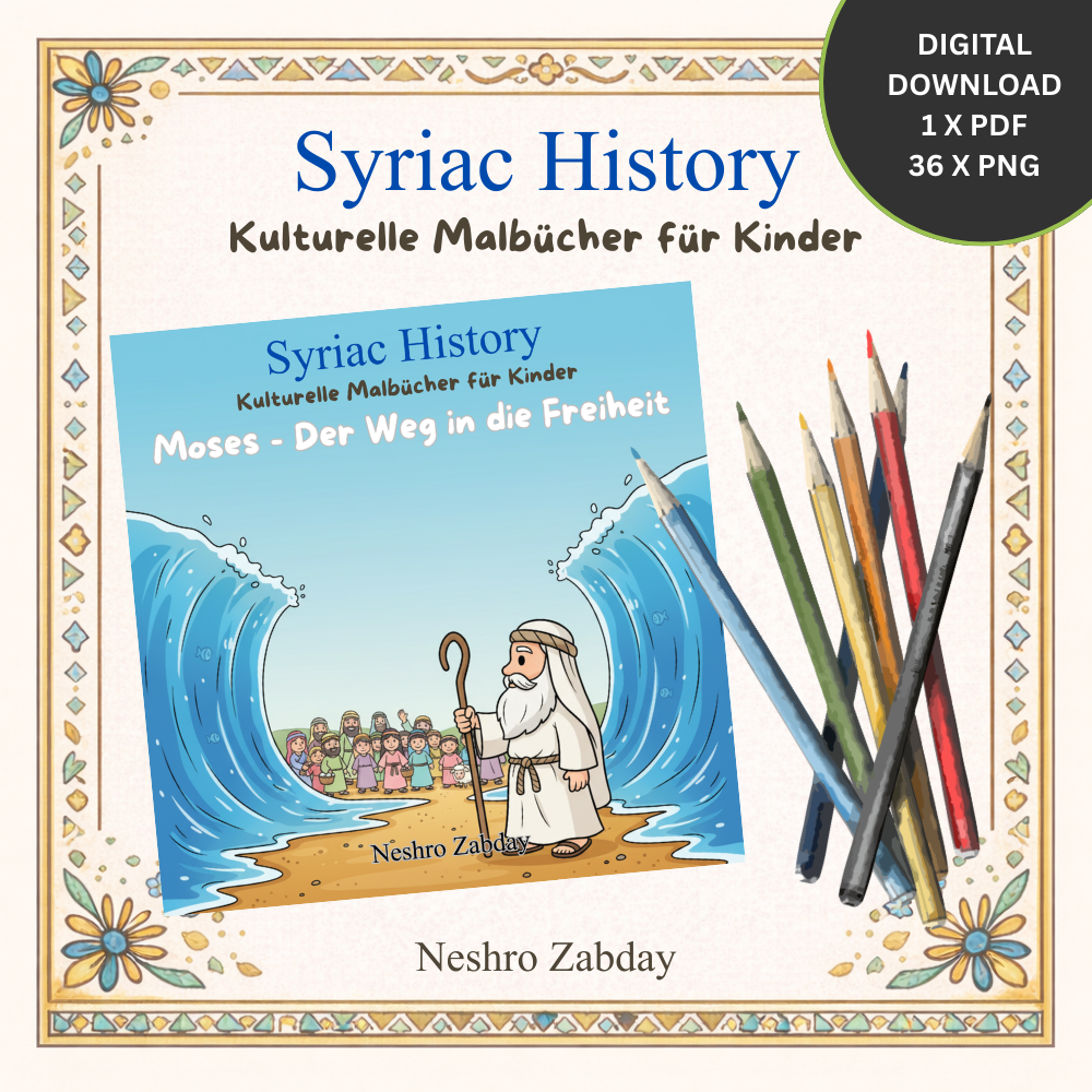 Moses Malbuch für Kinder – Der Weg in die Freiheit | Bibelgeschichte zum Ausmalen | Ausmalbuch mit 36 Motiven zur Geschichte von Moses, dem Auszug aus Ägypten und dem Weg ins gelobte Land | kreatives Lernen für Kinder.