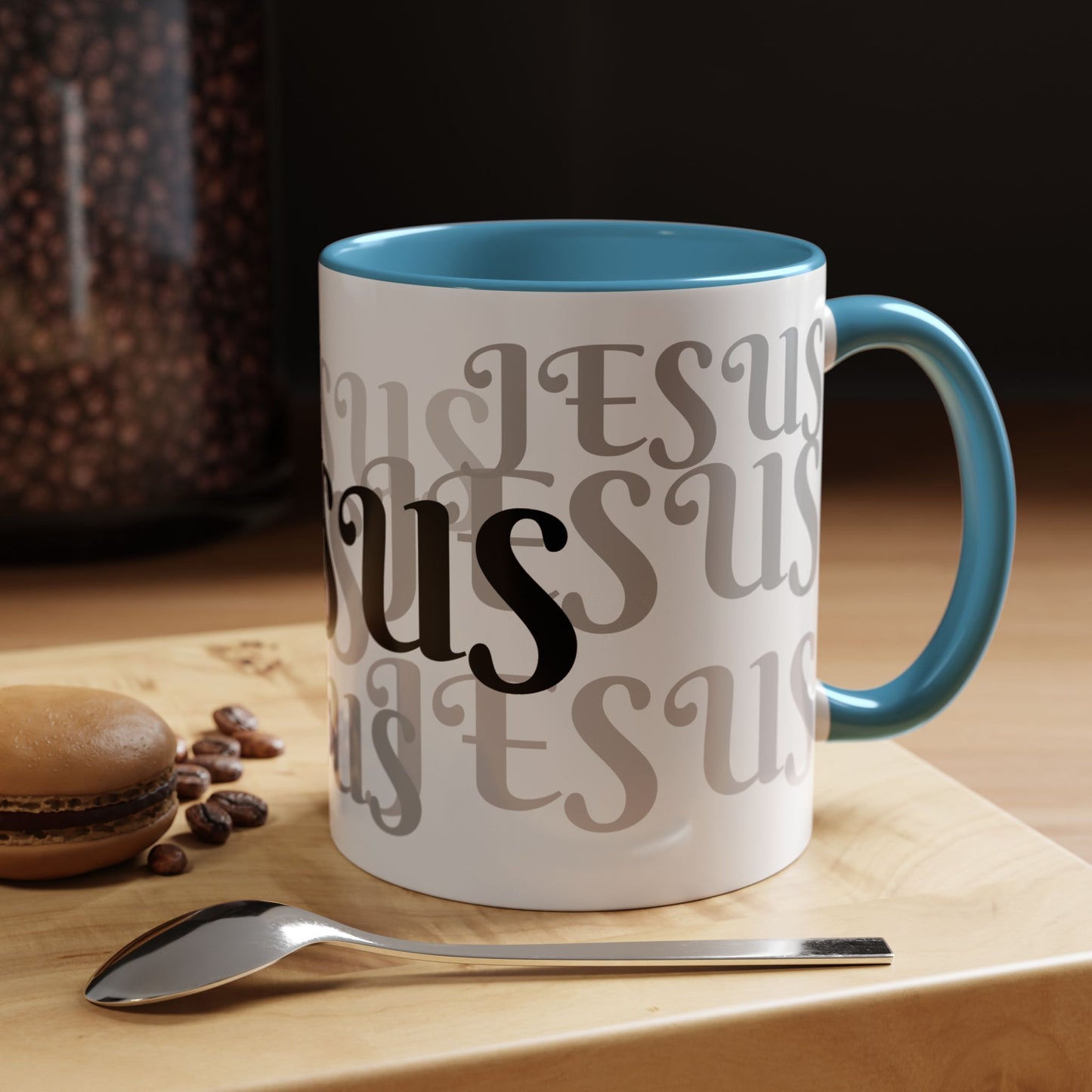 Jesus Kaffeetasse | Christliche Keramiktasse mit Schriftzug | 330ml / 440ml