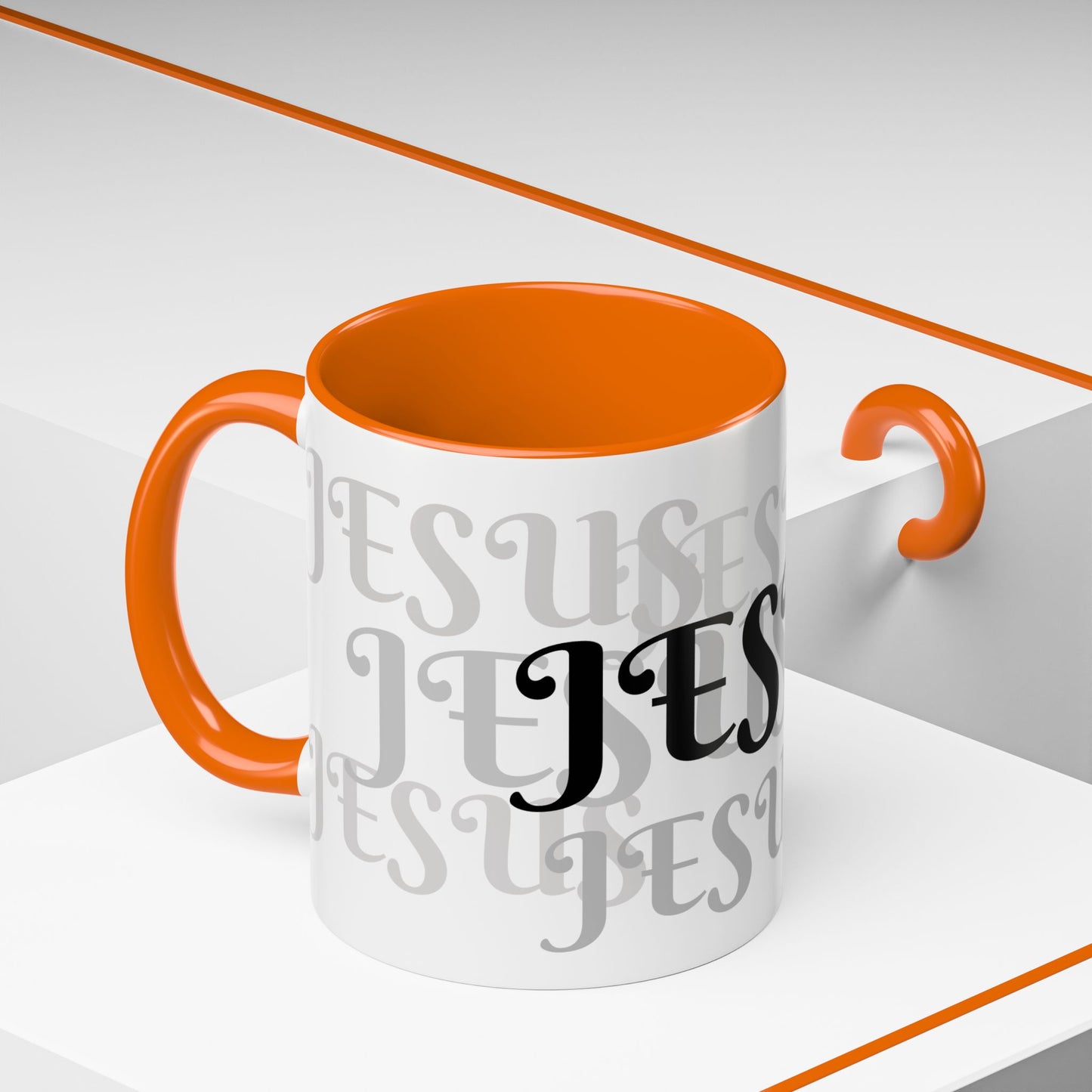 Jesus Kaffeetasse | Christliche Keramiktasse mit Schriftzug | 330ml / 440ml