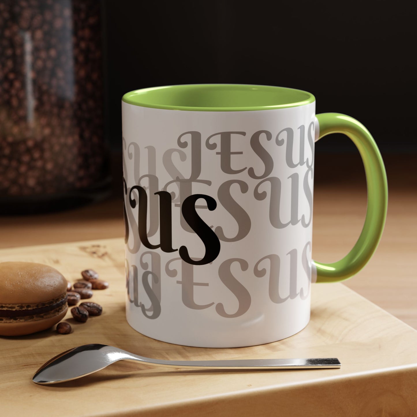 Jesus Kaffeetasse | Christliche Keramiktasse mit Schriftzug | 330ml / 440ml