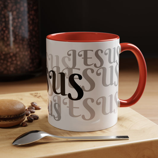 Jesus Kaffeetasse | Christliche Keramiktasse mit Schriftzug | 330ml / 440ml