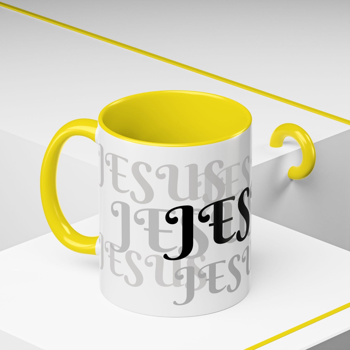 Jesus Kaffeetasse | Christliche Keramiktasse mit Schriftzug | 330ml / 440ml