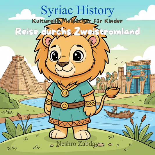 Mesopotamien Malbuch für Kinder – Reise durch das Zweistromland | 36 Ausmalbilder über Mesopotamien, Babylon und die ersten Städte der Welt.