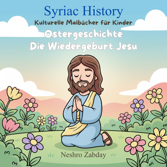 Ostergeschichte Malbuch für Kinder – Die Auferstehung Jesu | 36 Ausmalbilder zur Ostergeschichte aus der Bibel.