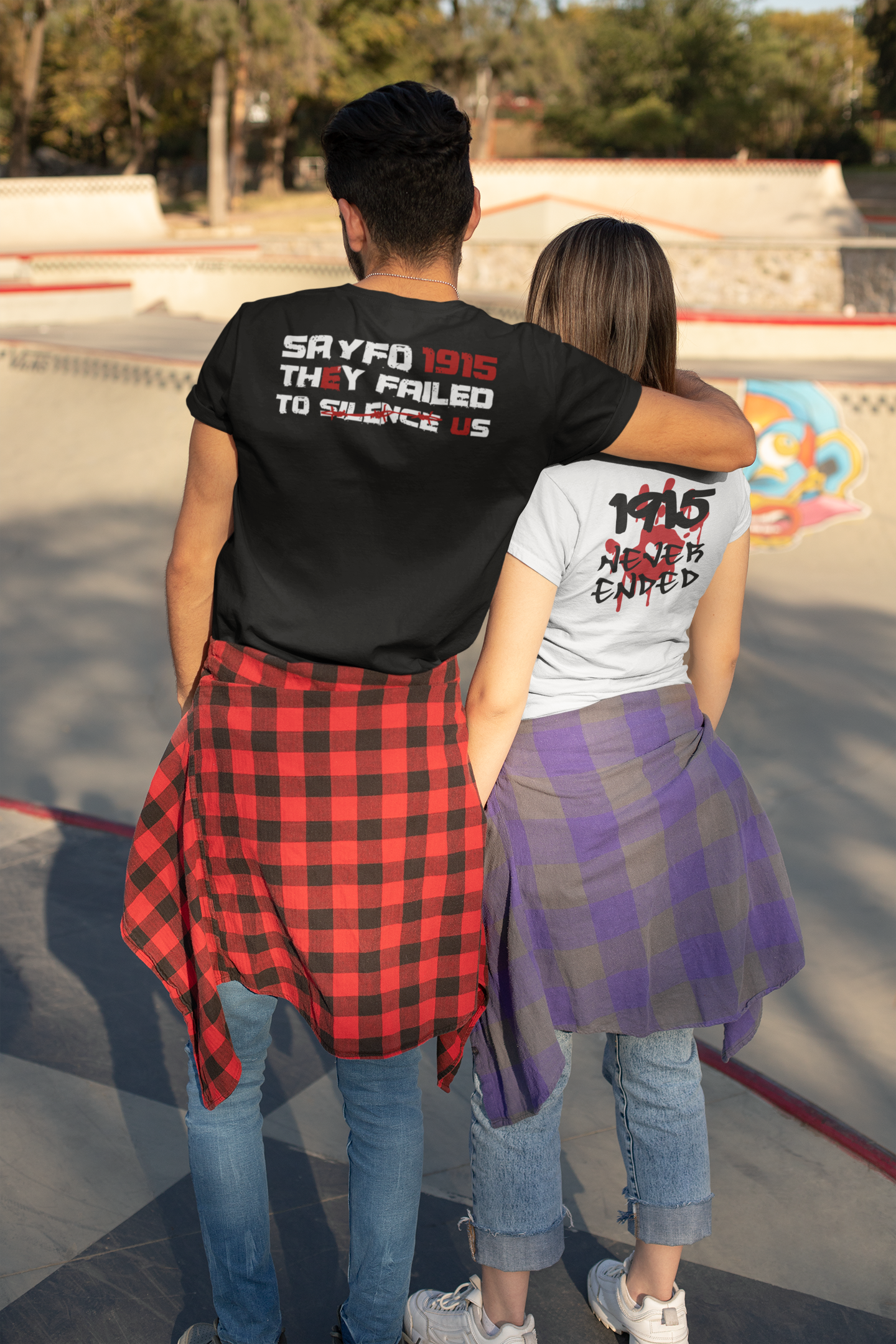 Sayfo 1915 T-Shirt | Assyrischer Genozid Gedenk Shirt | Syrische Geschichte | Widerstandsfähig Unisex