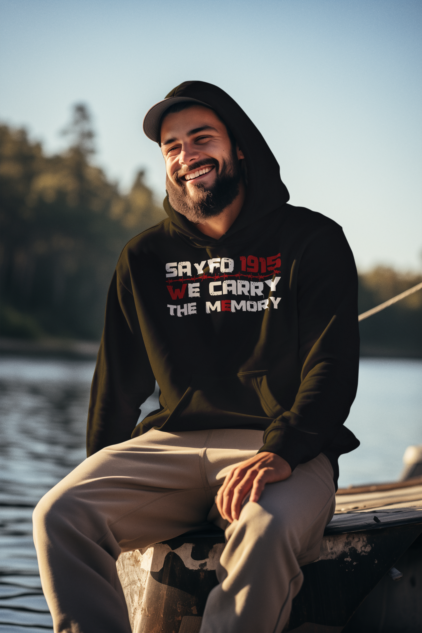 Sayfo 1915 Wir Tragen Die Erinnerung Hoodie | Suryoye Genozid | Suryoye Geschichte